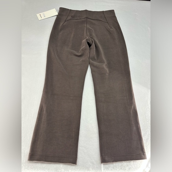 Lululemon Ribbed Softstreme Zip-Leg High- Rise Cropped Pant 25” - NWT- Espresso - Picture 2 of 6